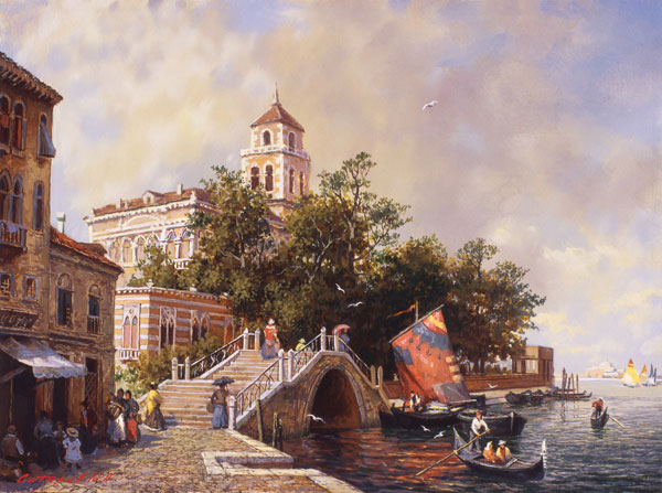 Venetian bridge