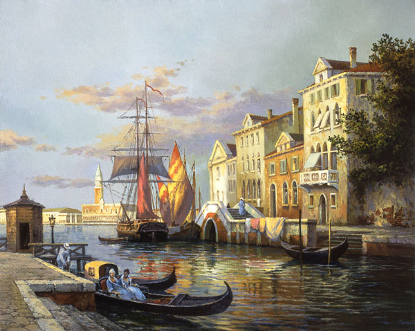 Venetian promenade